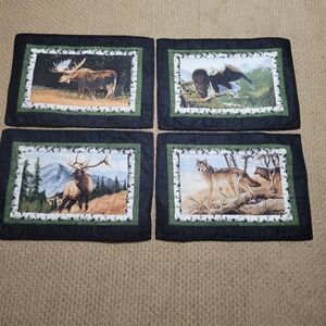 Black and Green Wildlife Decor Accents